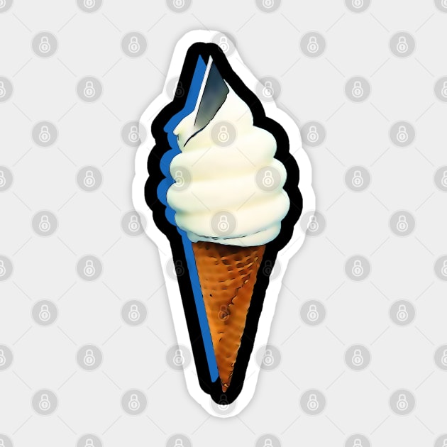 Ice Cream - Tegan and Sara Sticker by Hat_ers